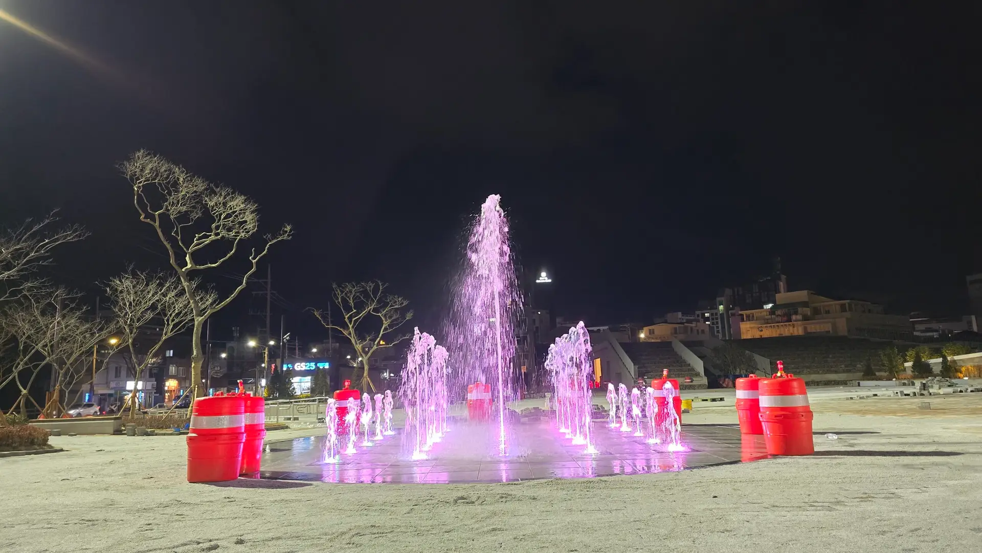 서귀포 바닥분수